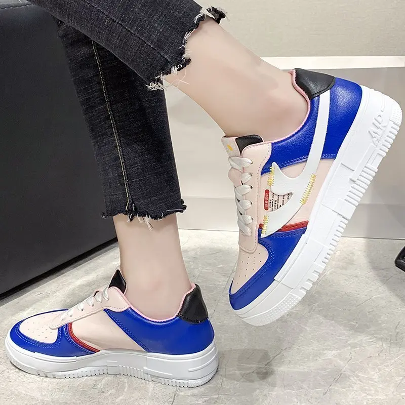 

New Spring Women Casual Shoes Platform Fashion Korean Little Daisy Sport Outdoor Girls Sneakers Zapatos De Mujer Tenis Zapatilla