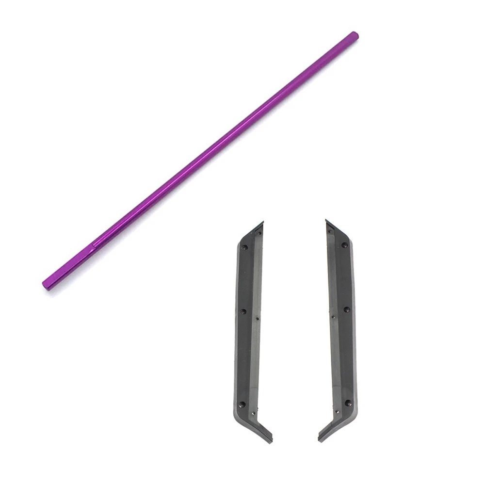 

Защитный нижний край, нижняя боковая защита в сборе для Wltoys 124019 124018 1/12 и металлический центральный приводной вал, фиолетовый