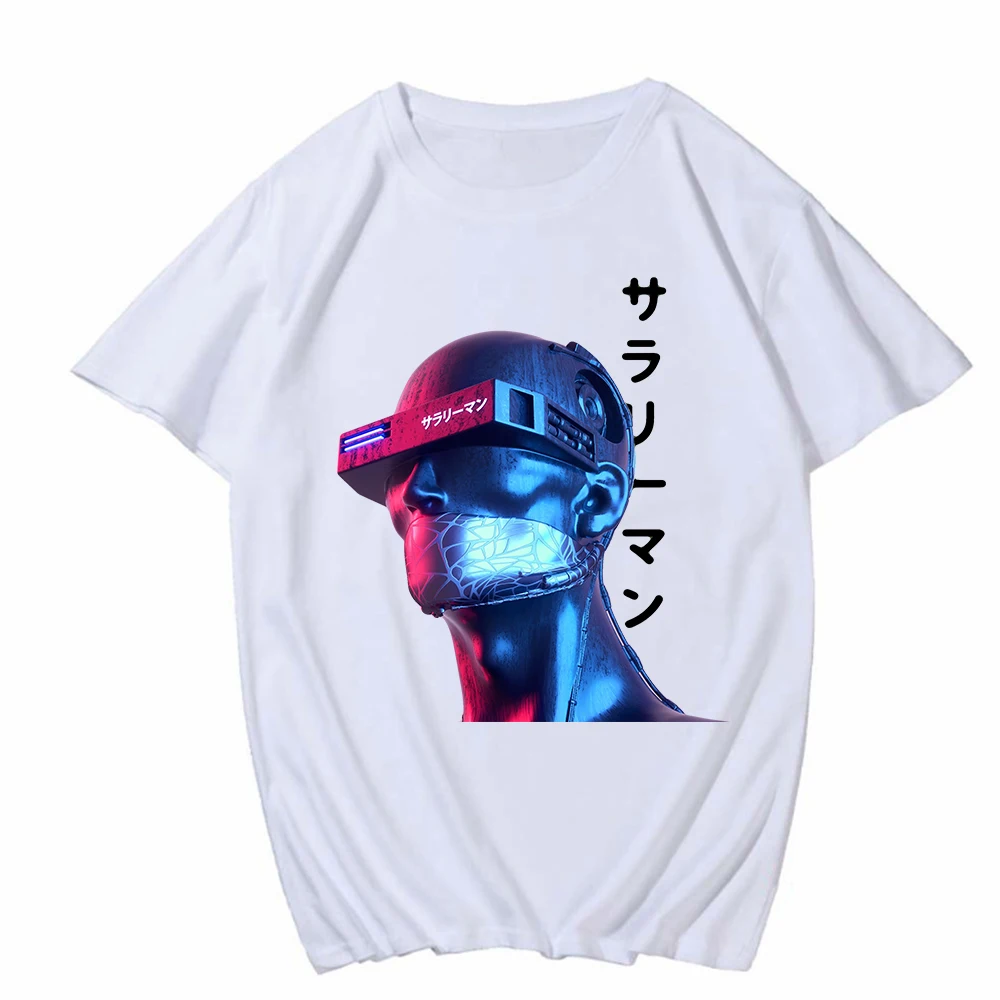 Футболка Vaporwave модные футболки с рисунком Харадзюку женские и мужские из аниме