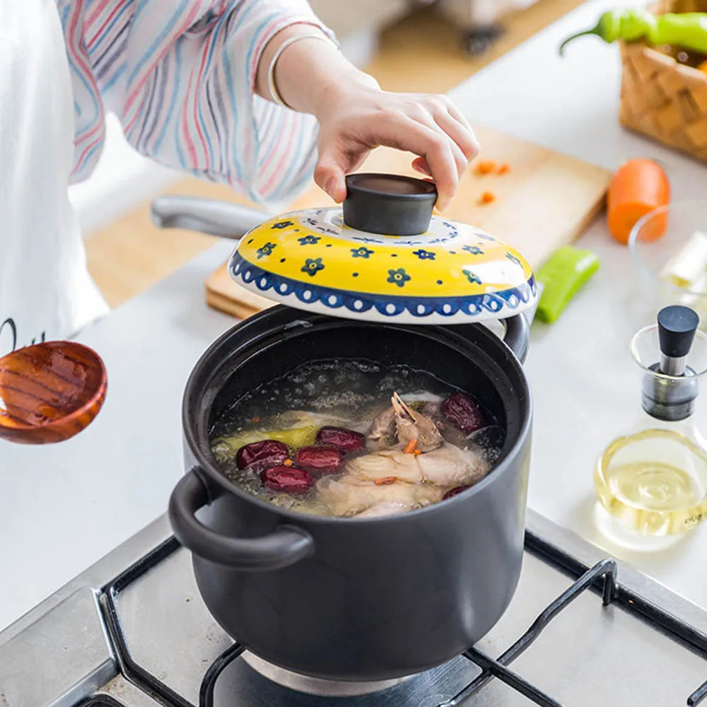 Керамическая кастрюля для супа MDZF керамическая тушения кухонная