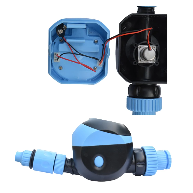 Таймер полива с питанием от солнечной панели водонепроницаемый таймер