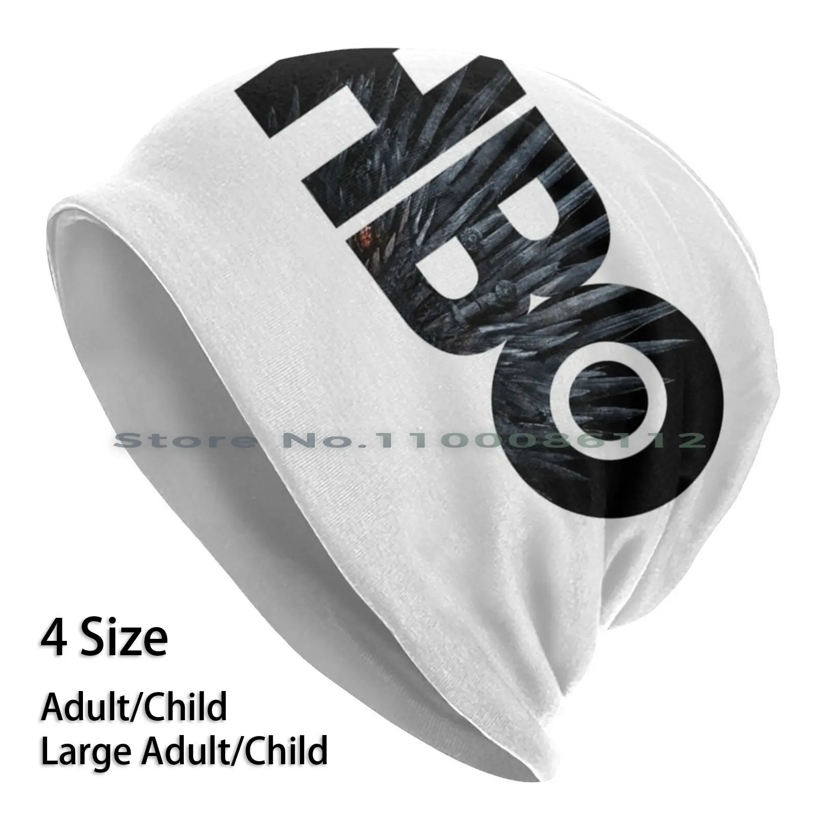 Hbo G.o.t. Вязаная шапка без козырька с логотипом темного дракона |