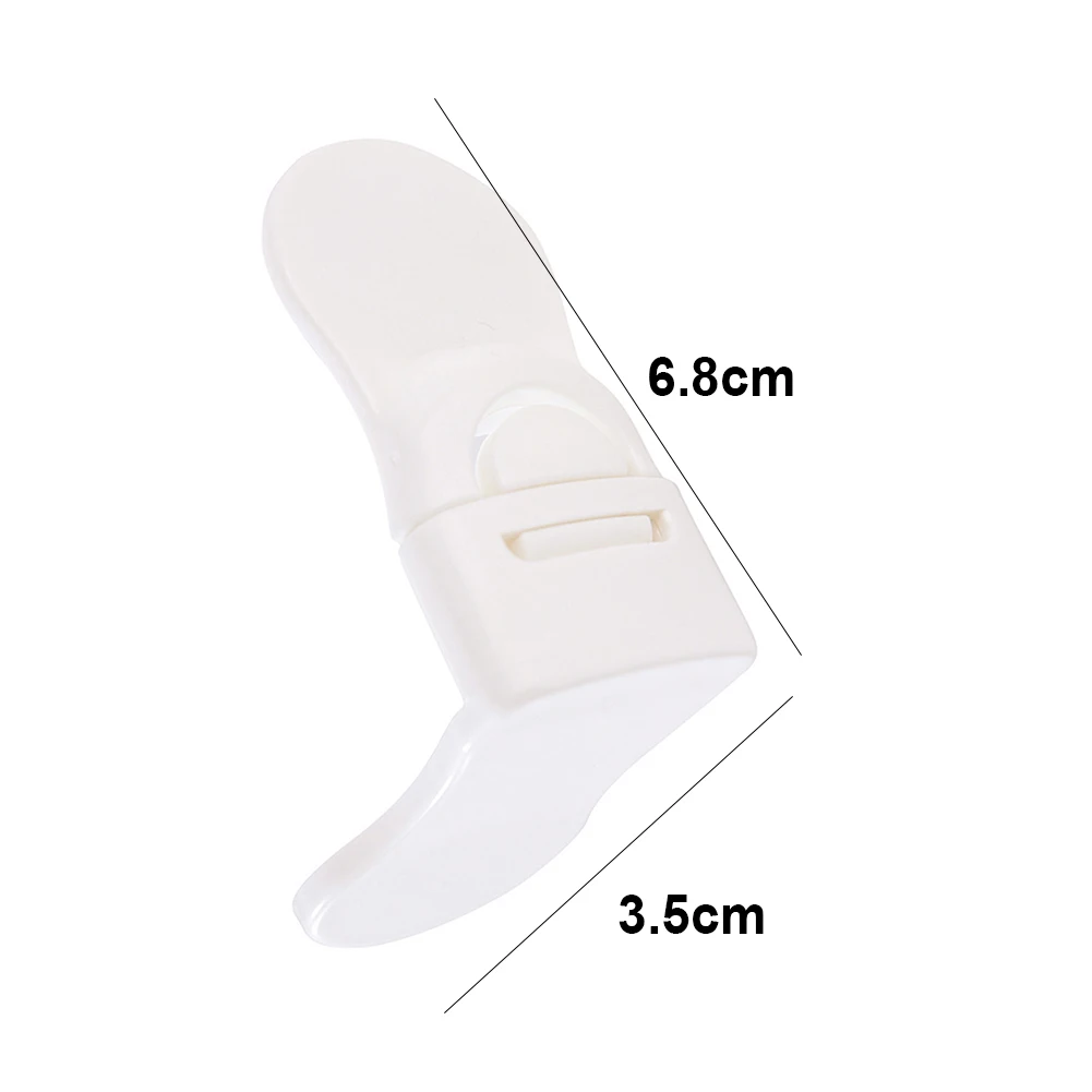 

10Pcs Newborn Convenient Multifunctional Proof Anti Pinch Cabinet Fridge Door Right Angle Safety Locks Latch