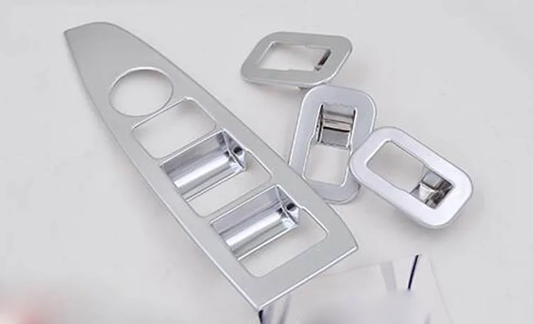 Интерьер хром WINDOWN переключатель Крышка панель отделка Литье тире Внутренняя