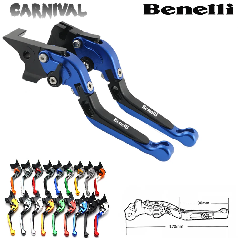 Выдвижные CNC мотоциклетные регулируемые рычаги тормоза сцепления для BENELLI TNT 125 135