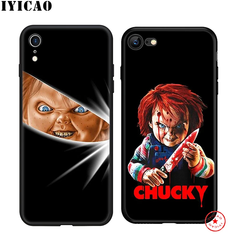 IYICAO Charles Lee Ray кукла Чаки мягкий чехол для телефона iPhone 11 Pro XR X XS Max 6 6S 7 8 Plus 5 5S SE