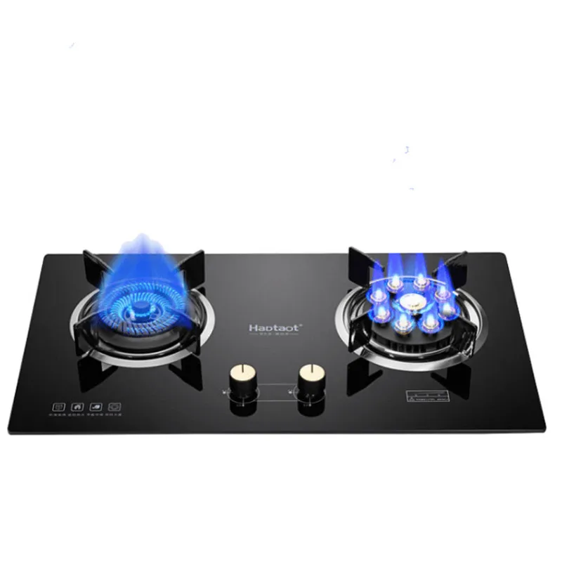 

Kitchen household gas stove violent fire double embedded natural