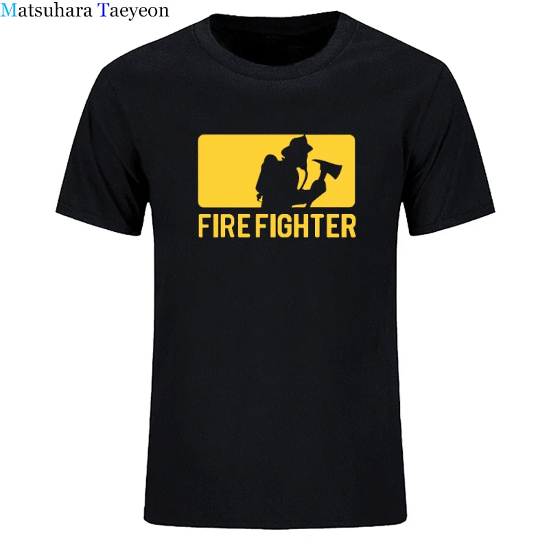 Новый Пожарный подарок Горячая распродажа Летняя футболка для мужчин с рисунком