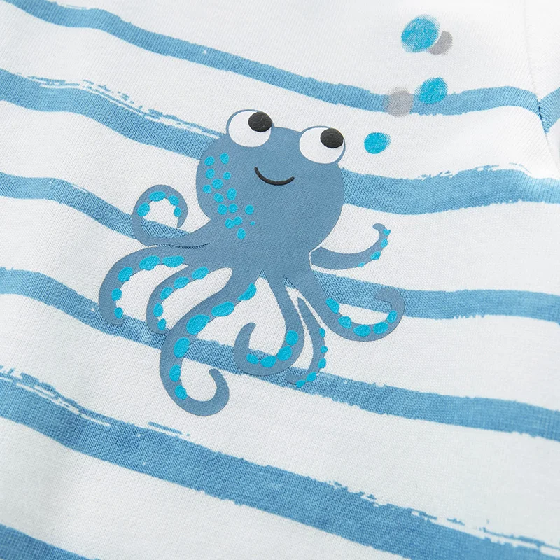 Весенний пуловер для маленьких мальчиков с длинным рукавом Детская Хлопковая