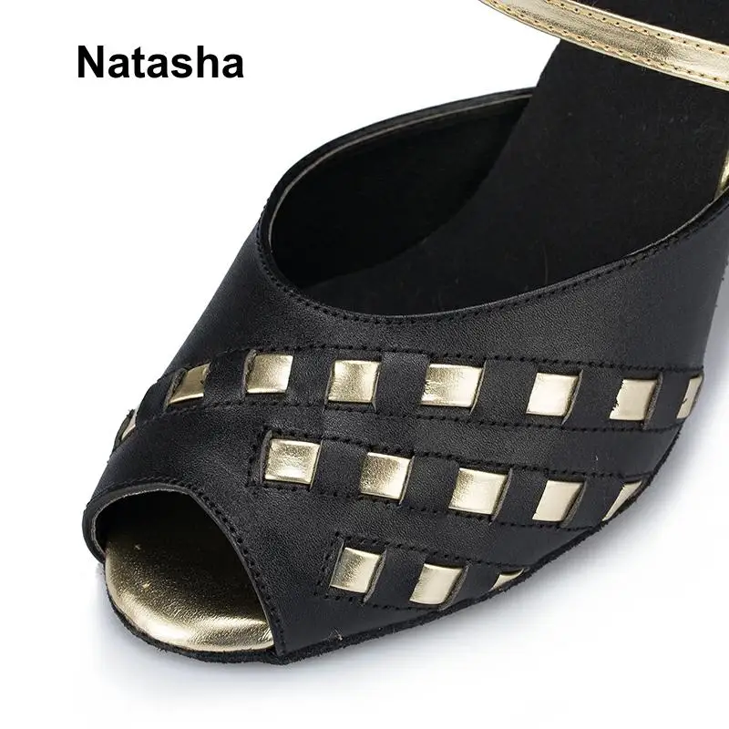 Туфли Наташи кожаные туфли на мягкой подошве в национальном стиле для латинских