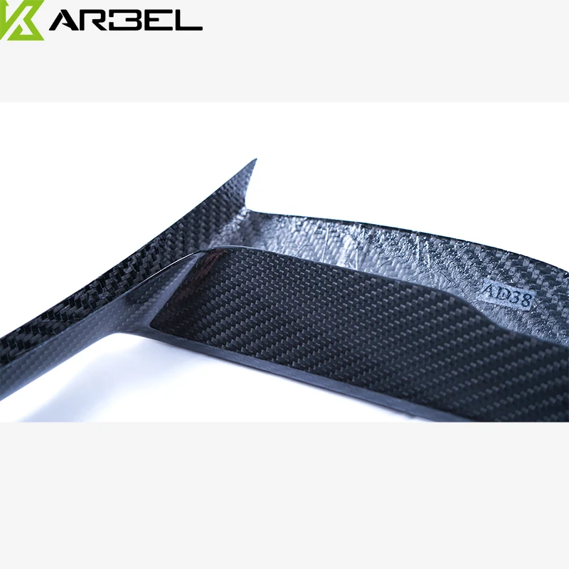 

Karbel Carbon fiber Car Spare Parts Body Kit Front Bumper Canards Front Foglamp Cover Trims for Porsche 911.2