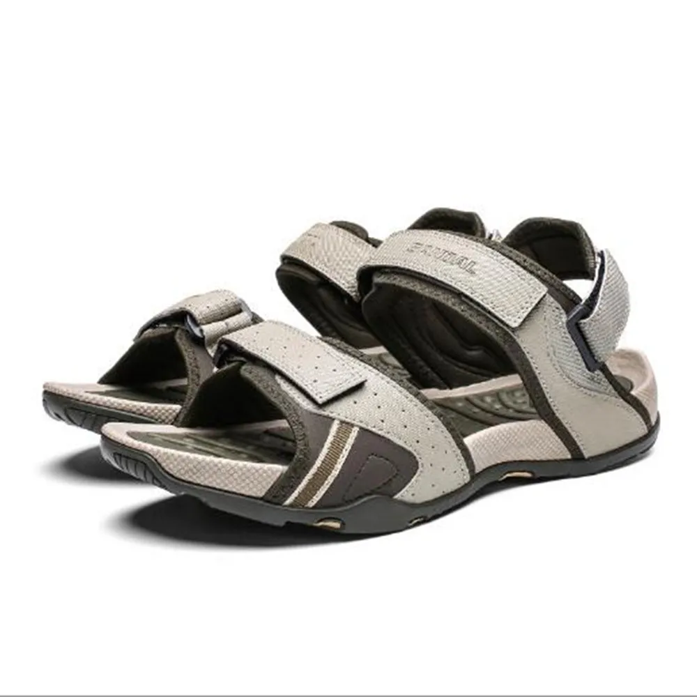 Сандалии мужские дышащие Повседневная пляжная обувь для студентов вьетнамские