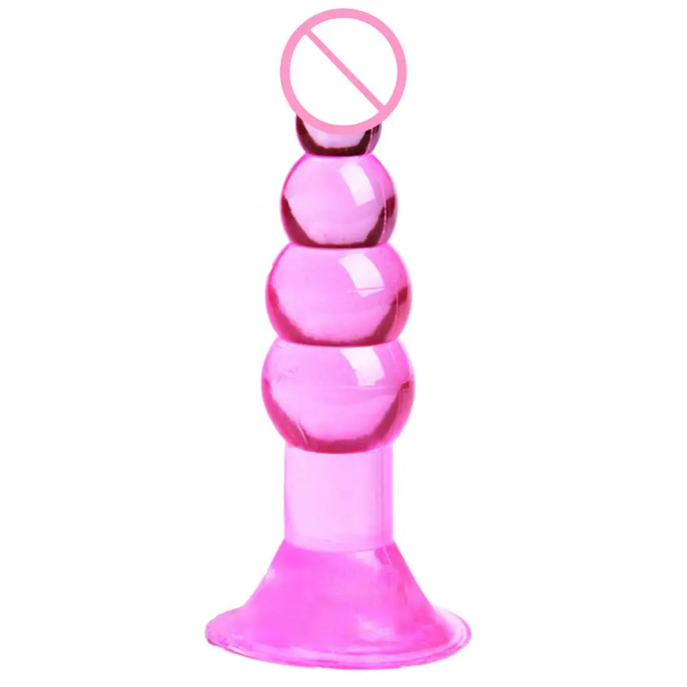 6 шт./лот силиконовые шарики Анальная пробка вибратор для точки G Массажер ануса