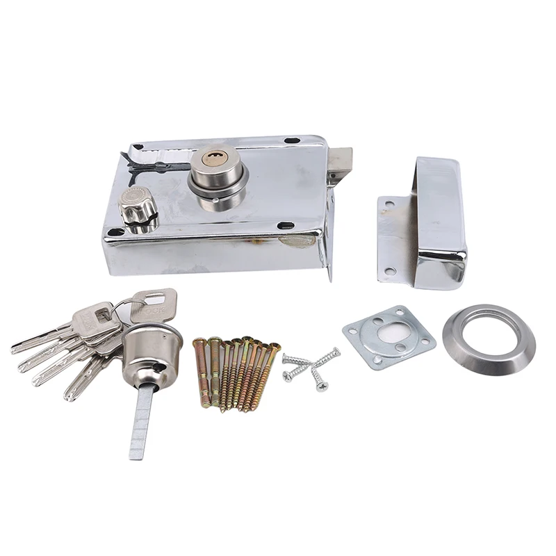 Многоуровневый надежный Гладкий сверхпрочный наружный дверной замок из