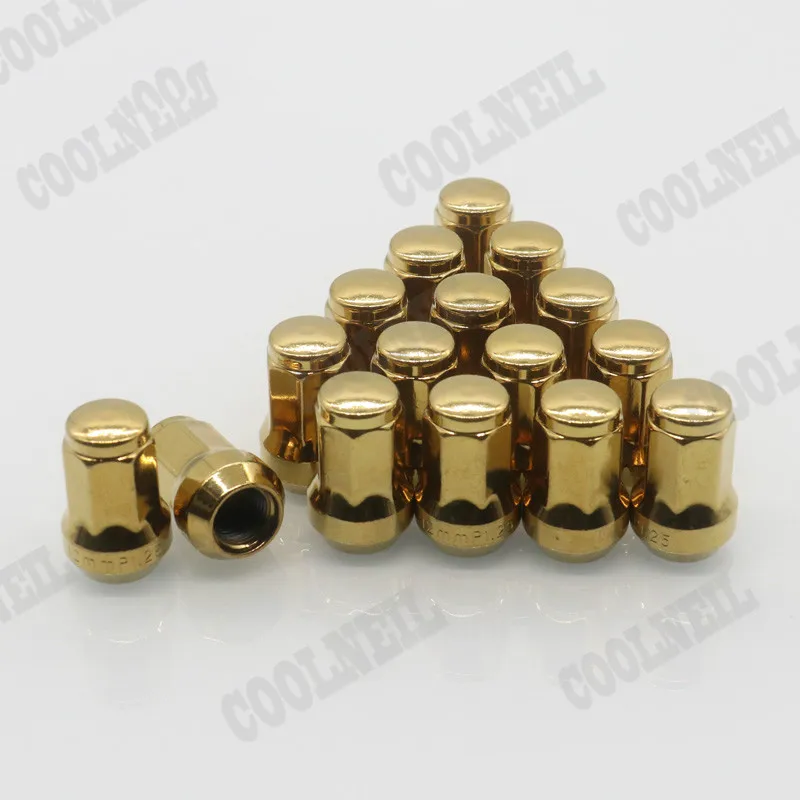 16 шт./компл. гоночный Сталь колесо стопорные гайки Heptagon формула противоугонные