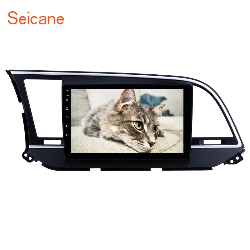 Seicane Автомобильный GPS Navi 10 1 &quot2DIN Android 8 для Hyundai Elantra 2016 Bluetooth стерео головное