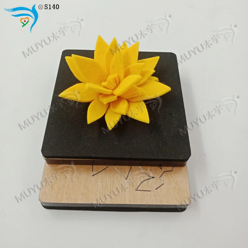 Складной цветочный DIY новая деревянная форма Вырубные штампы для скрапбукинга Толщина/15,8 мм/S140