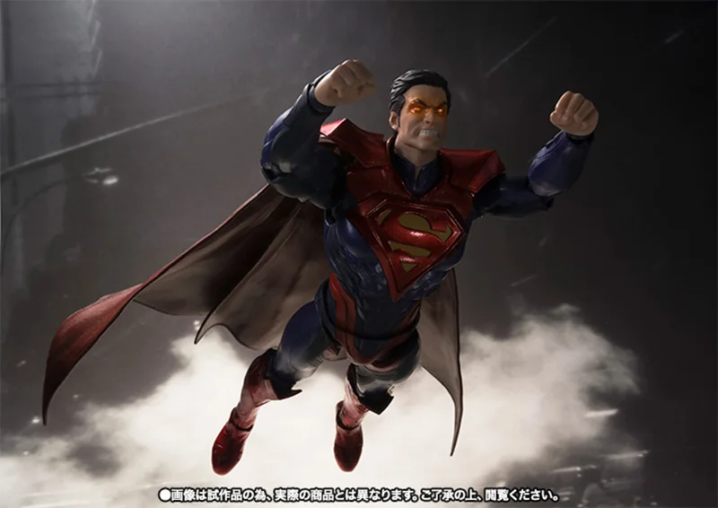 Оригинальный BANDAI Tamashii Nation S.H.F фигуртс Супермен (несправедливость Ver.) Модель