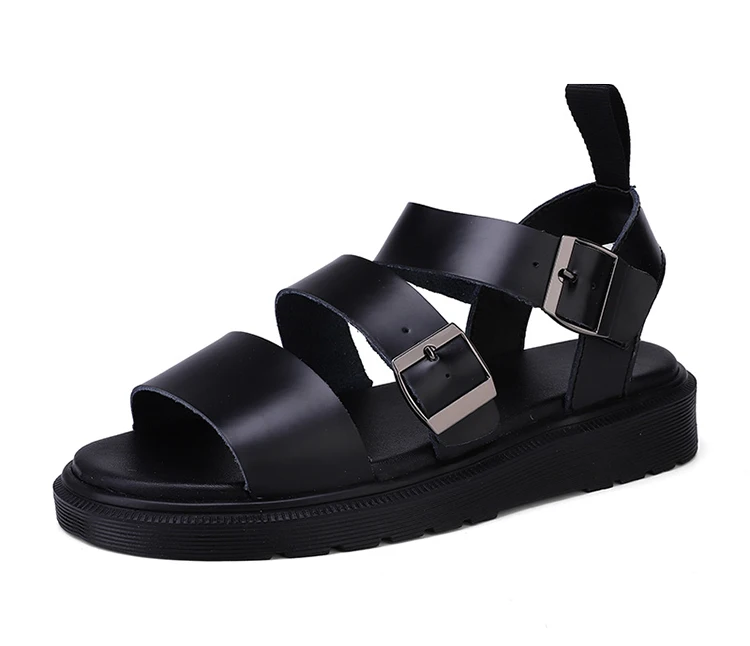Обувь унисекс; сандалии для мужчин и женщин; женские кожаные сандалии-гладиаторы; женские летние сандалии; коллекция года; плоские женские сандали для девушек; сандалии на платформе