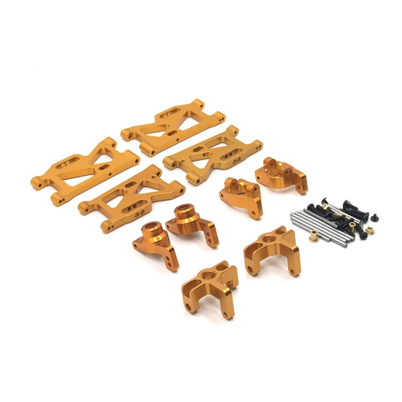 

Металлический обновленный набор для Wltoys 124018 124019 144001 аксессуары для радиоуправляемых автомобилей