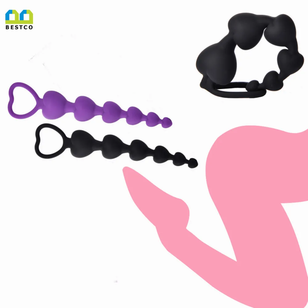 BESTCO 18 + анальная пробка анальные бусины вагинальный стимулятор точки G массаж