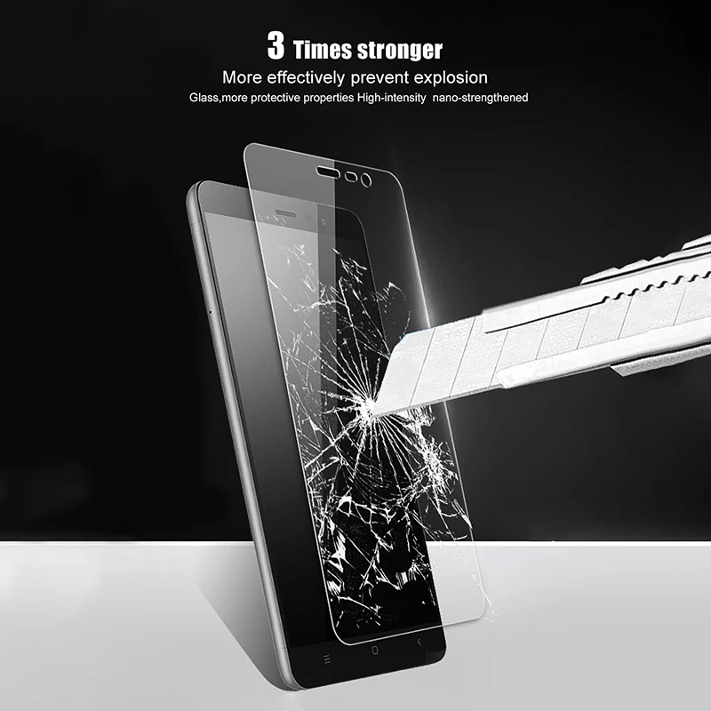 9H BlueAnti закаленное стекло для XiaoMi RedMi Note 3 4 4X 5 Pro Redmi 3s 4A 5A 6 6A защита экрана Защитная