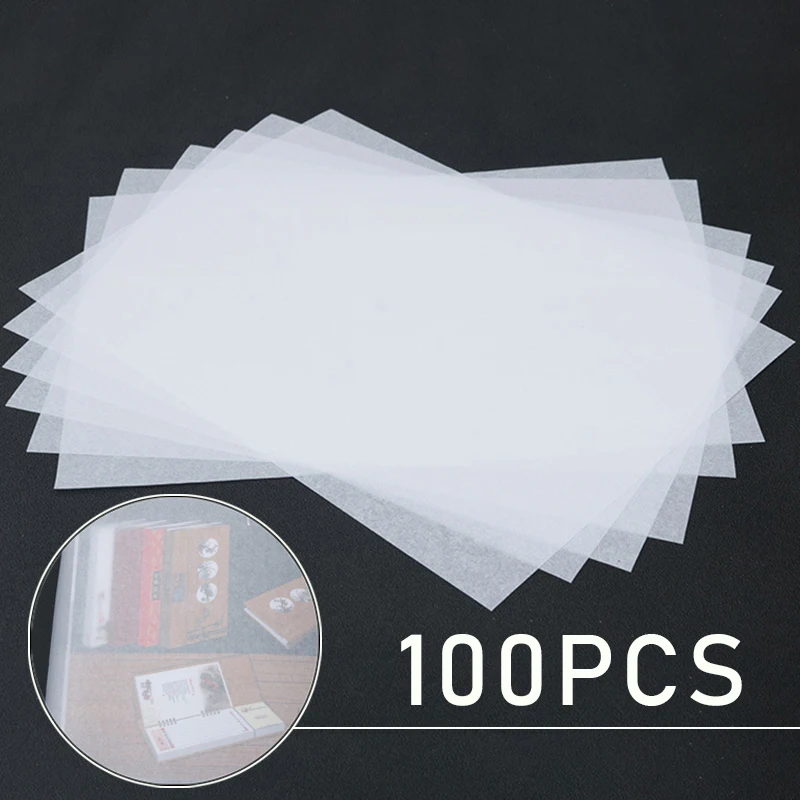 

100pcs A4 Translucent Tracing Copy Paper For Art Drawing Calligraphy Painting Paper School Office Supplies
