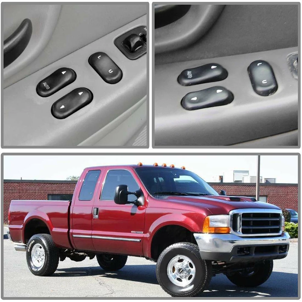Regulator Control Power Window Switch Left Front Master Replacement Car Auto Easy Install Glass Door Button For Ford F150 F250 |
