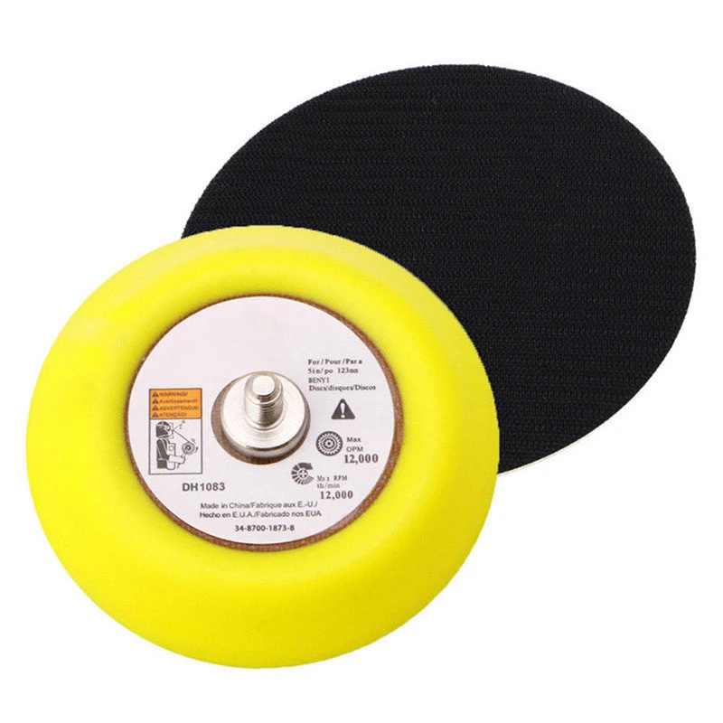 Polishing Sander Backer Plate Napping Hook And Loop Sanding Disc Pad 2