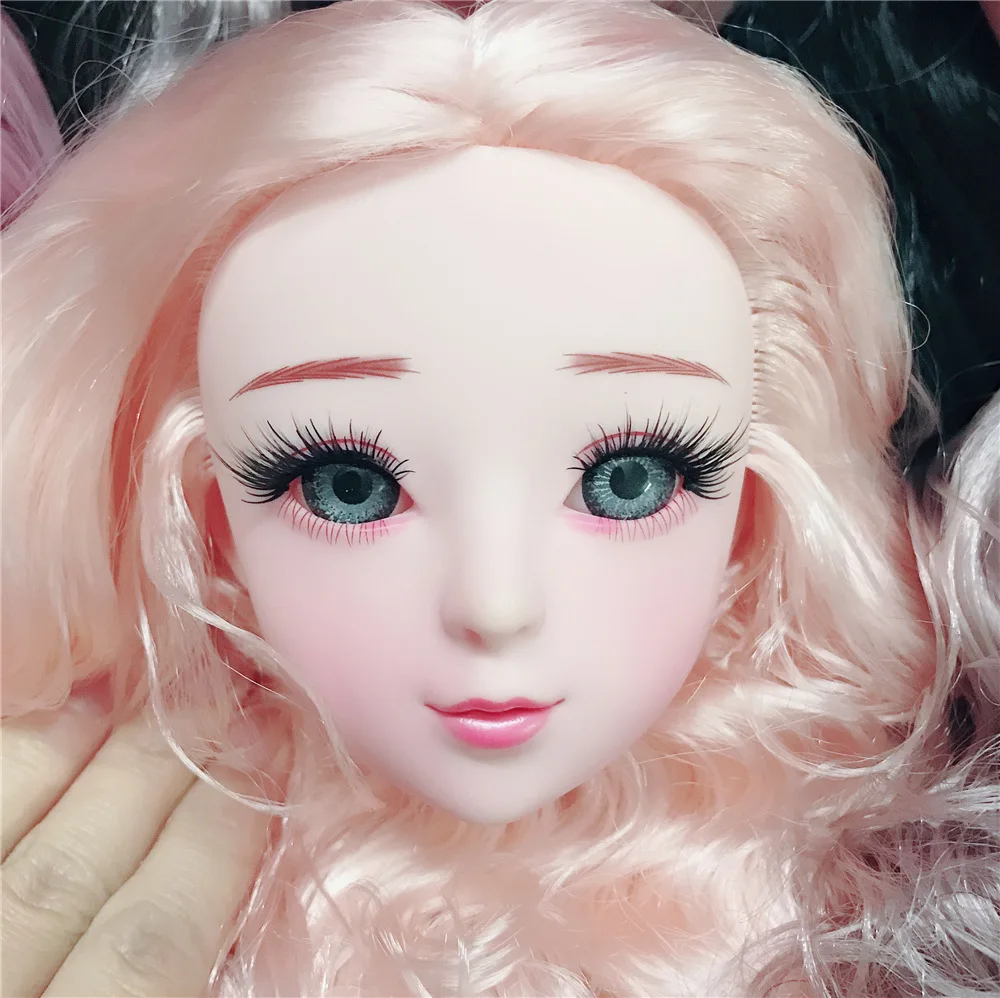 Новые аксессуары для головы кукол Bjd 1/3 игрушка голова куклы с париками без тела