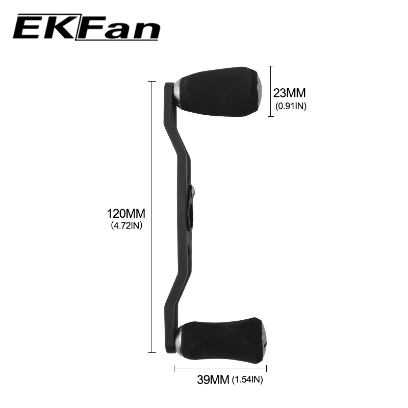 EKFan 7*4 мм 8*5 углеродное волокно Рыболовная катушка ручка EVA ручки для приманки