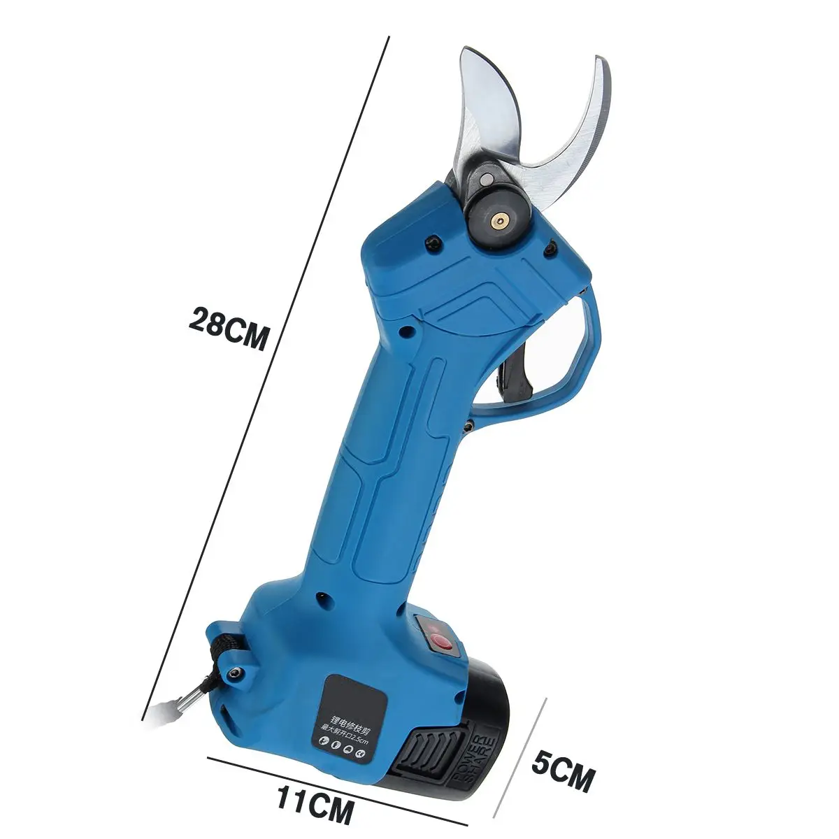 

Electric Pruning Scissors Pruning Shears Garden Pruner Secateur Branch Cutter Cutting Tool 2000mAh Rechargeable w/ 2x Battery