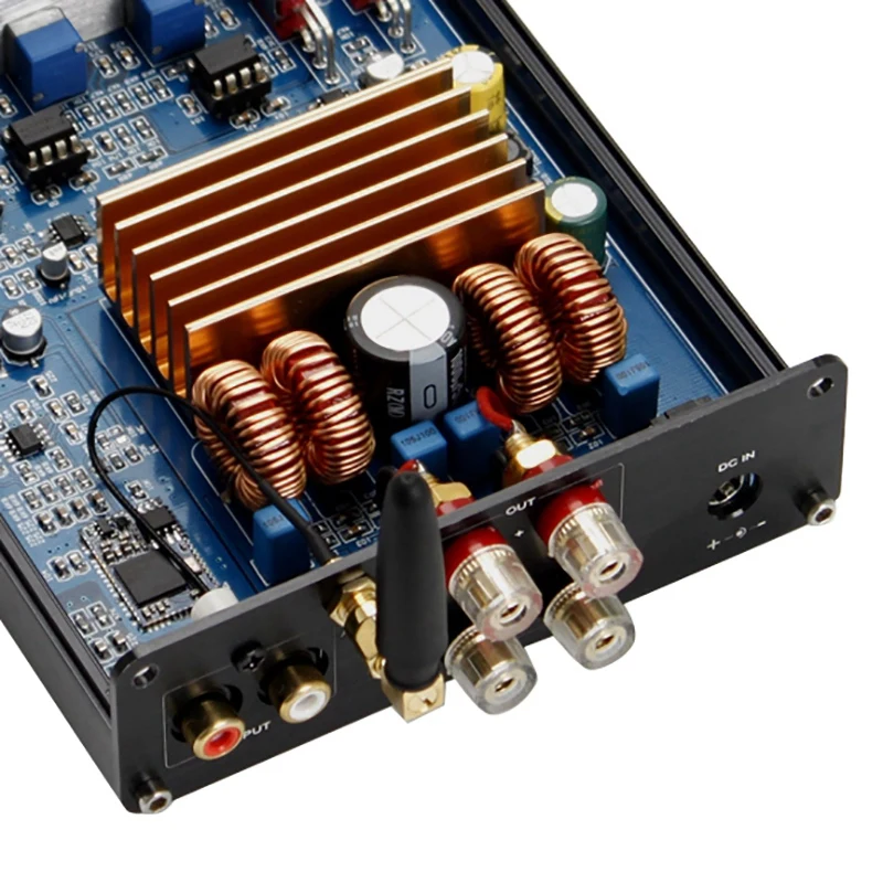 TPA3255 усилитель мощности стерео цифровой 2-канальный QCC3008 Bluetooth 5 0 звуковой (черный)