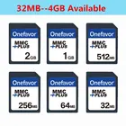 10 шт.лот onefavor 13 контакты мультимедийная карта 32 Мб 64 Мб 128 МБ 256 МБ 512 МБ 1 Гб 2 ГБ 4 ГБ MMC плюс Слот для карт памяти для замены старых и Камера
