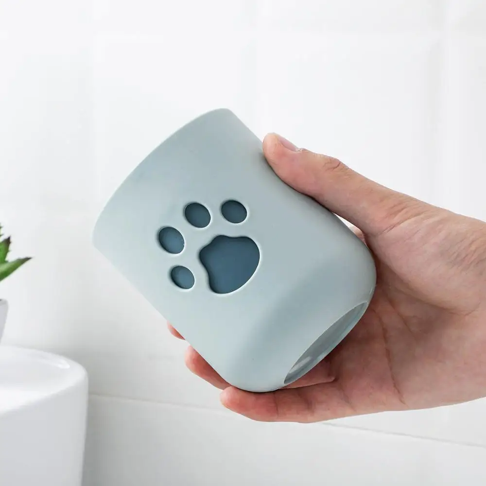 1 шт. стильные детские прочные стаканы для чистки зубов модные парные чашки рта