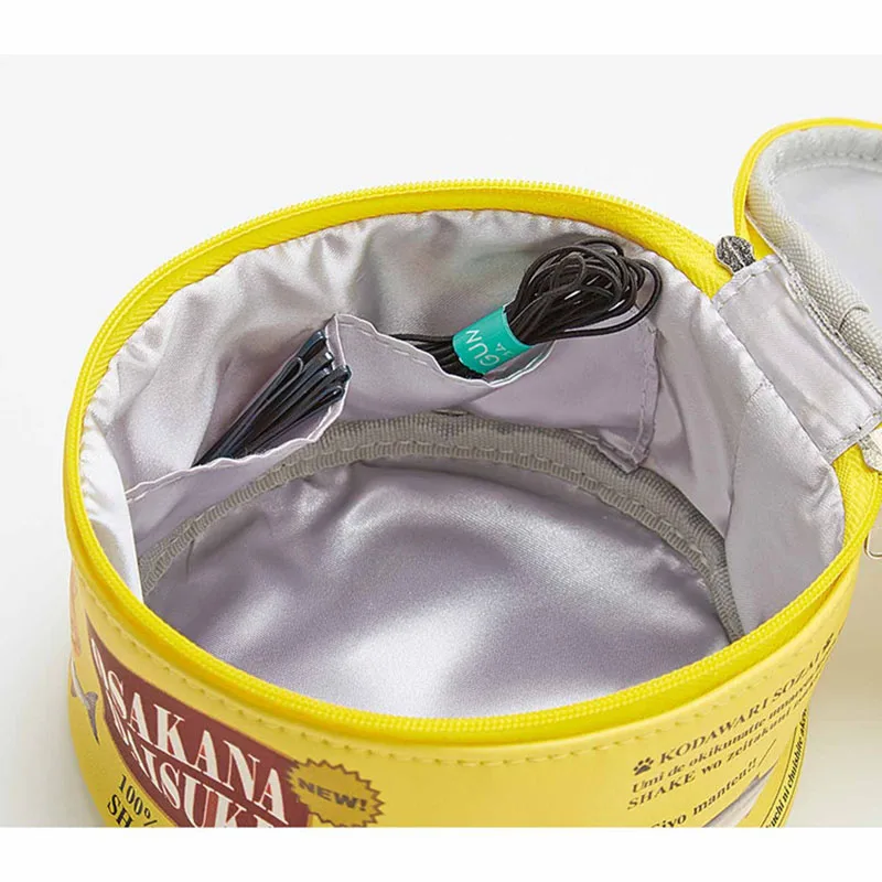 Консервированная косметичка в виде рыбы дорожная Портативная сумка для хранения