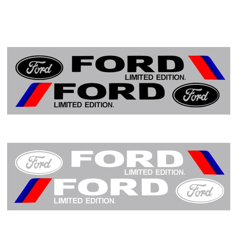 2 шт. наклейки для кузова автомобиля украшение двери наклейка Fords Focus 3 1 MK2 MK3 MK1