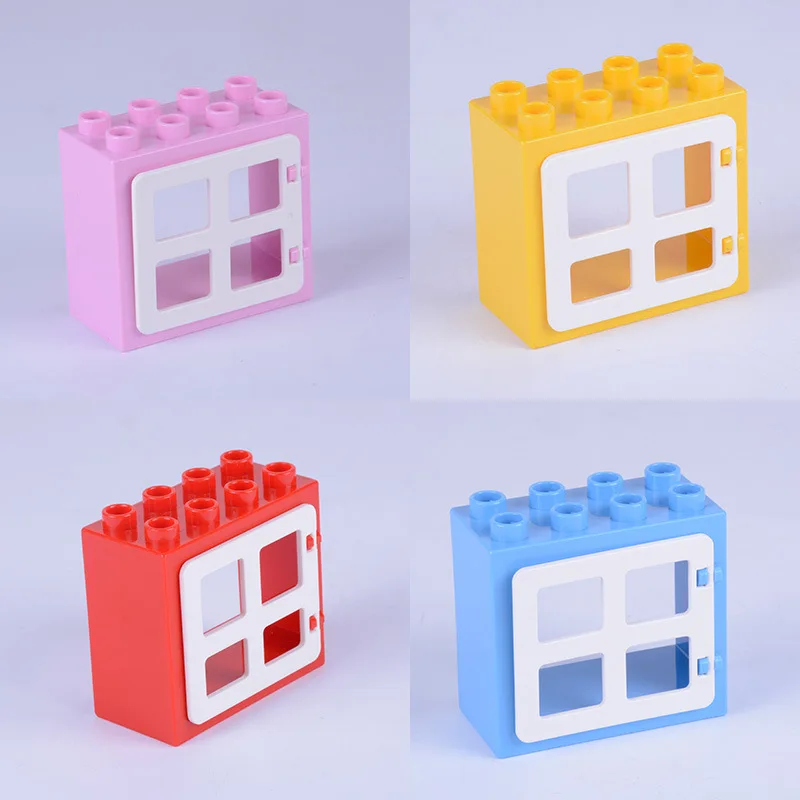 Конструктор большого размера совместимый с одеждой кроватью зеркалом стулом