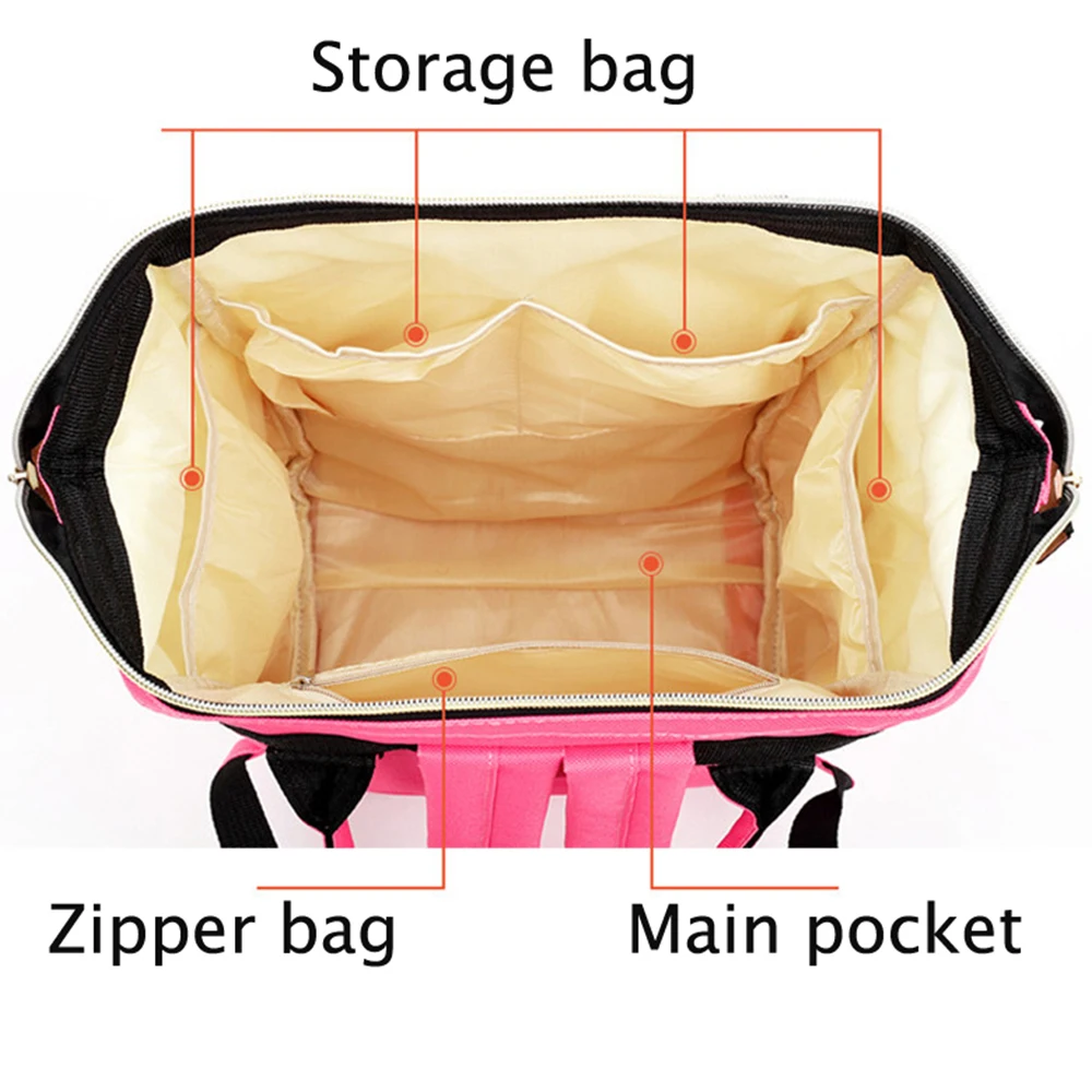 

Large Capacity diaper Bag Maternity nappy bag Travel Backpack Bag for Baby Care Women's Bag wet bag waterproof diaper bag