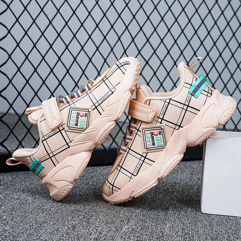 Zapatillas deportivas antideslizantes para ni&ntilde;o y ni&ntilde;a, deportivas informales de EVA, fondo suave, botines para correr al aire libre, suministros de actividades-2