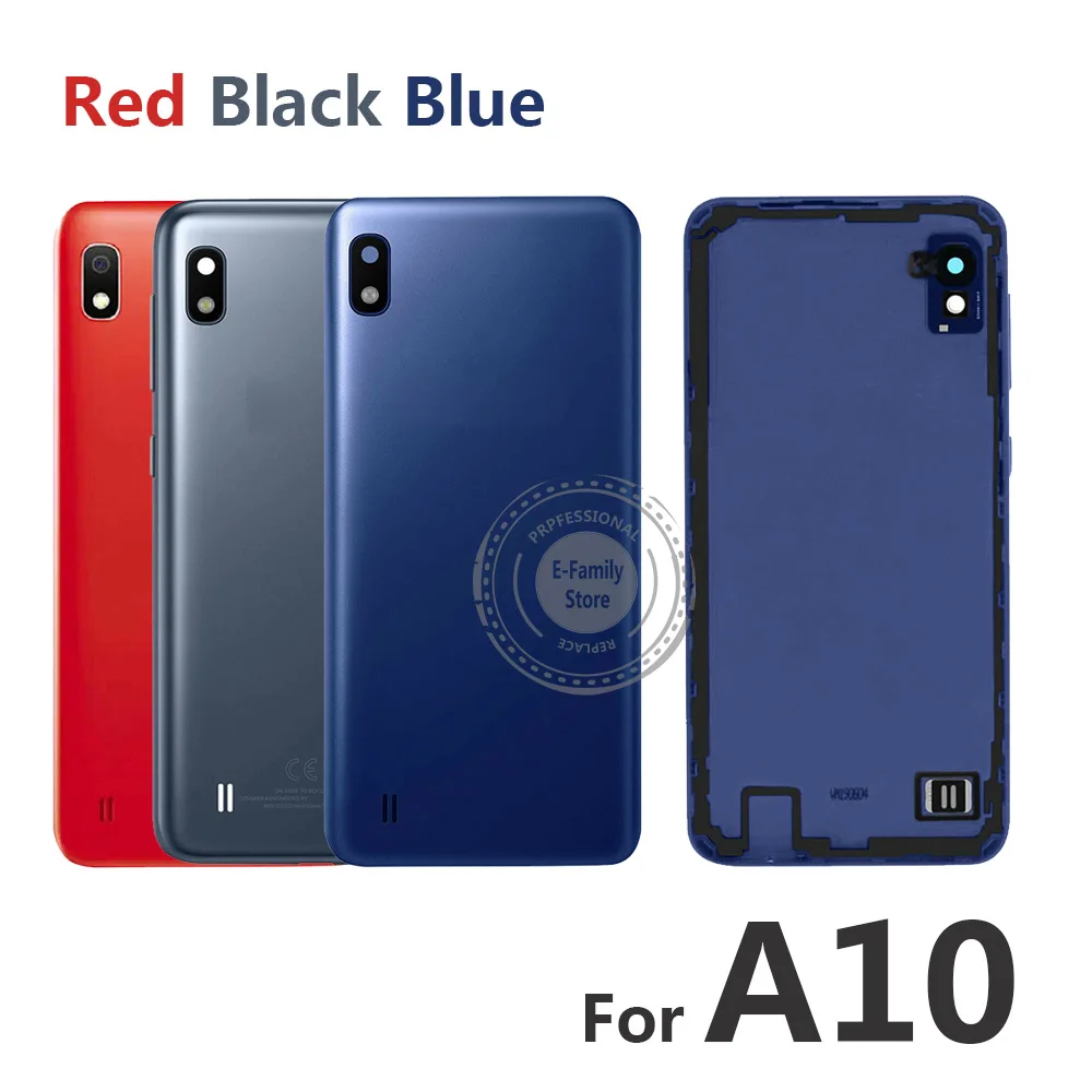 Новая крышка аккумулятора для Samsung Galaxy A10 A30 A40 A50 A60 A70 Задняя стеклянная корпуса