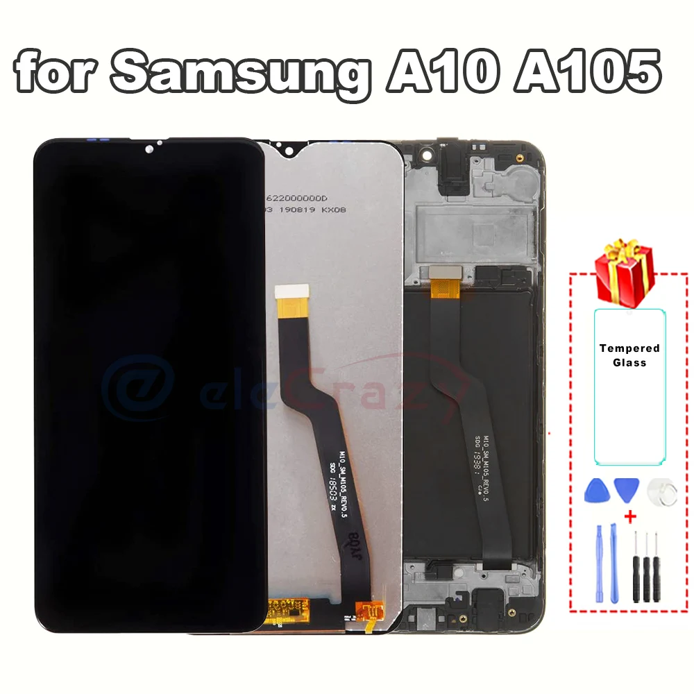 Дисплей с тачскрином AMOLED для Samsung A10 A105 100%&quot | Мобильные телефоны и аксессуары