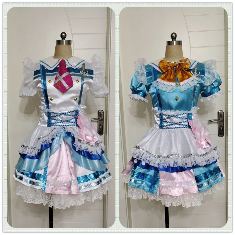 

COS-HoHo [Customized] Anime Lovelive Aqours Ruby Dia Chika Concert SJ Uniforms Cosplay Costume Halloween Party Outfit Women