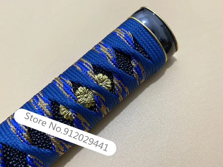 Уникальный ручной набор японского самурайского меча кирсит цука/фучи Кашира