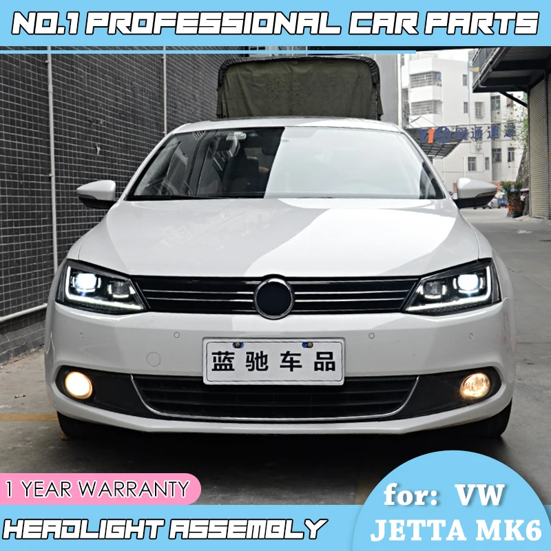 Автомобильные аксессуары из нержавеющей стали для VW Jetta фары 2012-2018 MK6