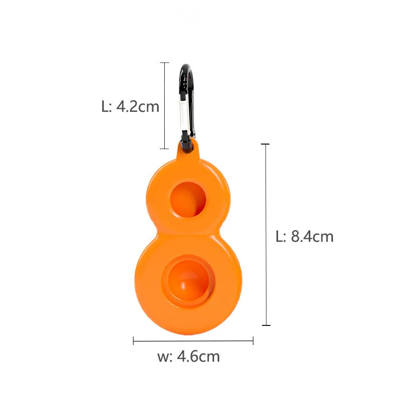 Nuevo emisor de luz juguetes del alivio de tensi&oacute;n llamativo calabaza de cadenas de Fidget Juguetes | Juguetes Fidget | Fidget juguetes para los ni&ntilde;os alivio de la tensi&oacute;n para adultos juguete-4