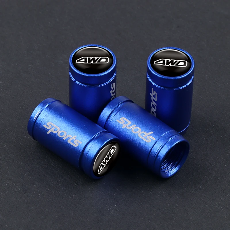 Колпачок воздушного клапана для автомобильных шин пылезащитный колпачок синего