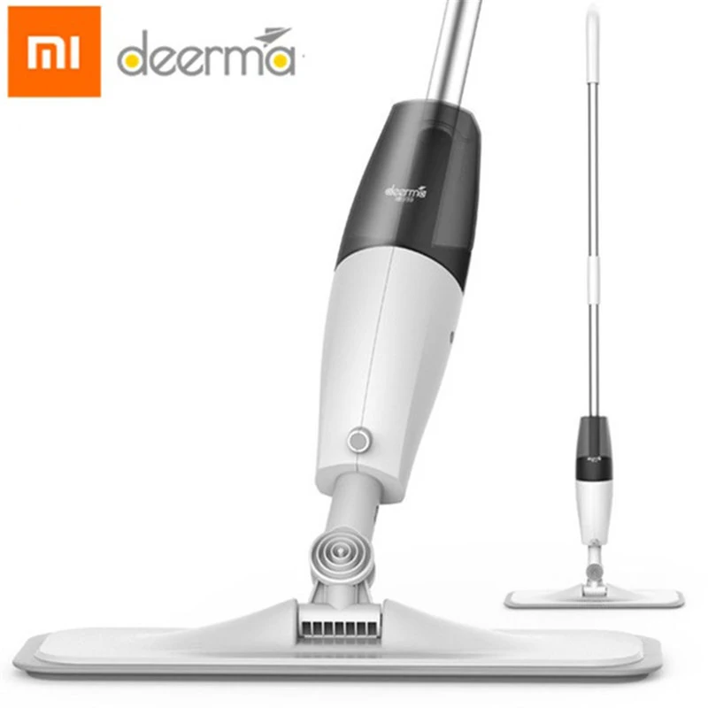 Xiaomi Deerma спрей напольная Швабра 360 Вращающаяся швабра с углеродным волокном пыли