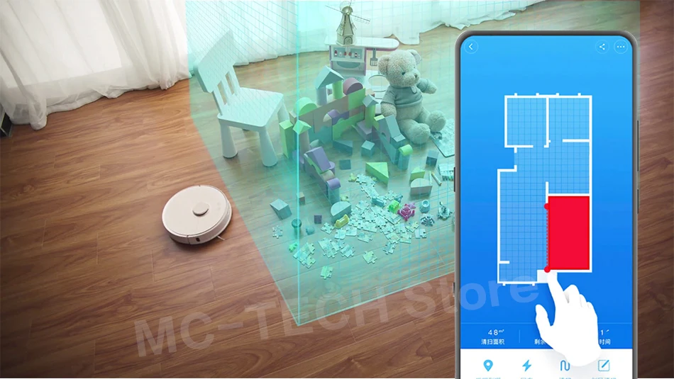 Roborock s50 s55 Xiaomi пылесос 2 для домашнего умного уборки влажной уборки ковра пыли подметания mi робот роботизированное бес