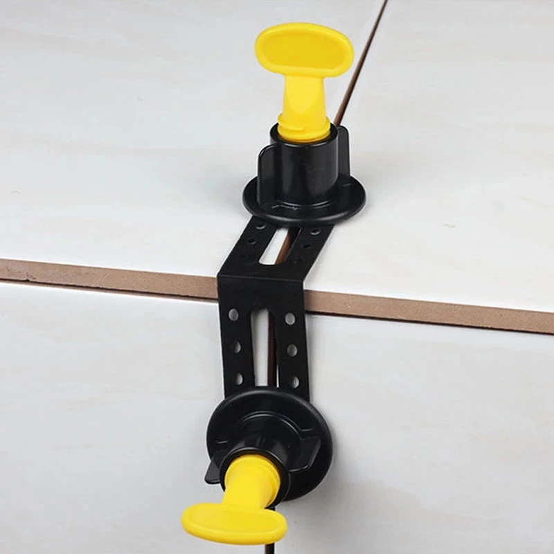 1 Set Male Angle Leveling Tool Tile Leveler System for Wall Ceramic Tile Floor Right Angle Gap Adjustment Construction Tool